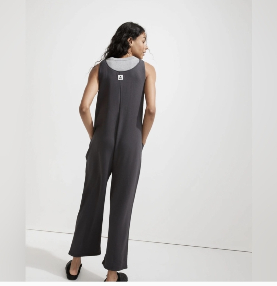 Madewell Charcoal Jumpsuit - Picture 2 of 13
